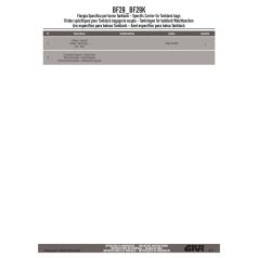   Rögzítő szett Tanklock és TanklockED táskákhoz BF29 GIVI