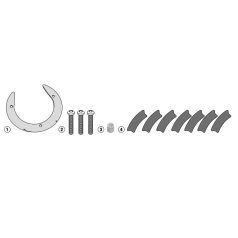   Rögzítő szett Tanklock és TanklockED táskákhoz BF33 GIVI