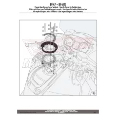   Rögzítő szett Tanklock és TanklockED táskákhoz BF47 GIVI