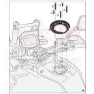 Rögzítő szett Tanklock és TanklockED táskákhoz BF50 GIVI
