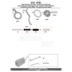   Rögzítő szett Tanklock és TanklockED táskákhoz BF76 GIVI