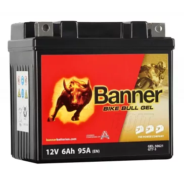 Akkumulátor BANNER GEL BGTZ7-S 12V 6AH 100A