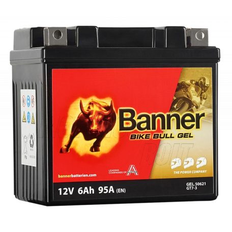 Akkumulátor 12V 7AH BGTZ7-S  (YTZ7S) BANNER GEL 100A