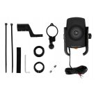 Telefontartó WIRELESS vezeték nélküli töltővel + USB-C csatlakozóval