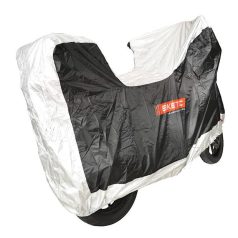   Motortakaró ponyva S méret -csomagtartó dobozos motorhoz BIKETEC (203x83x119 cm)