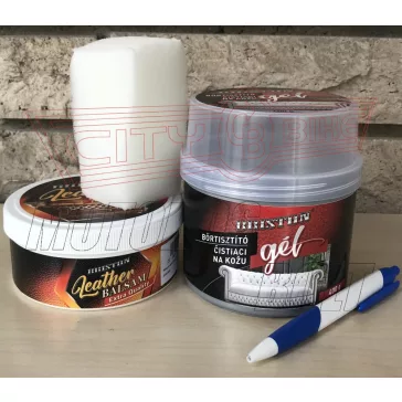   Szett: Bőrtisztító BRISTON 400ml + Bőrápoló BRISTON 320ml méhviaszos