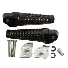   Lábtartó hátsó utas SUZUKI GSXR 600/750 '96-05, GSXR 1000 '01-04 (Szett) FEKETE SZÍN