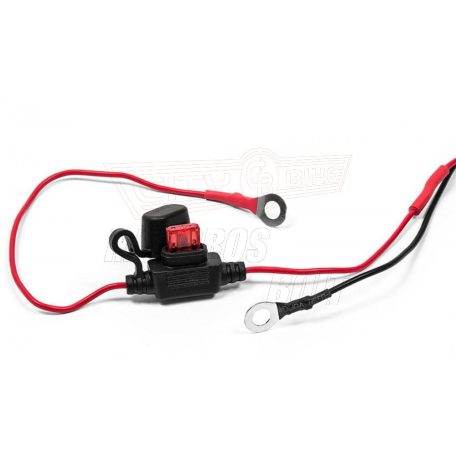 USB töltő dupla vízálló feszültség jelzővel kormányra szerelhető