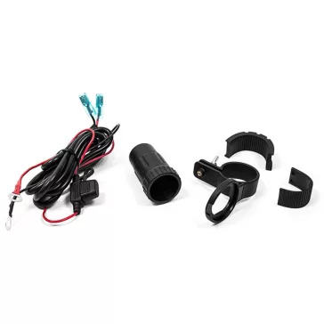 USB töltő tartó bilincs+kábel