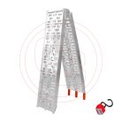 Rámpa alu. összecsukható BIKETEC 226x30 cm max.: 340Kg