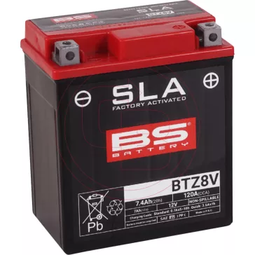 Akkumulátor 12V 7AH BTZ8V BS SLA 120A (EN)