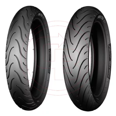 MICHELIN gumiköpeny 90/90-18 PILOT STREET 57P TL/TT erősített hátsó kerékre