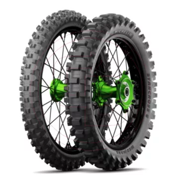   MICHELIN gumiköpeny 110/90-19 STARCROSS 6 KÖZEPES KEMÉNY 62M NHS TT M/C hátsó kerékre