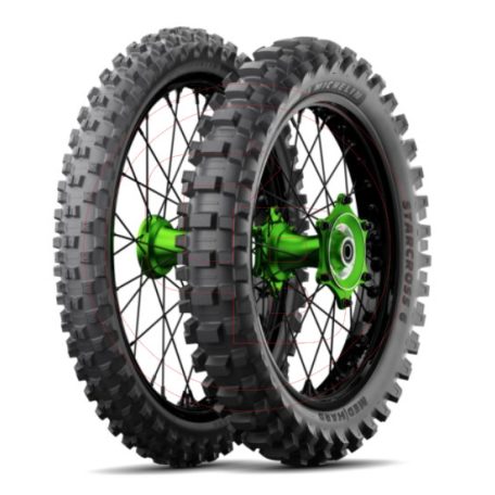 MICHELIN gumiköpeny 110/90-19 STARCROSS 6 KÖZEPES KEMÉNY 62M NHS TT M/C hátsó kerékre