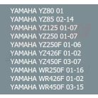 Fékkar Yamaha YZ 01-07 YZF 250 01-06 (kovácsolt)