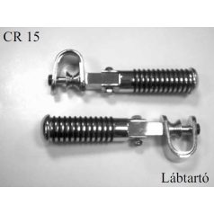 Lábtartó UNIVERZÁLIS Krómos CR-15