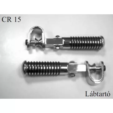 Lábtartó UNIVERZÁLIS Krómos CR-15