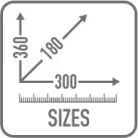 GIVI CRM102 – 16 literes oldaltáska retró és café racer motorokra 1db!