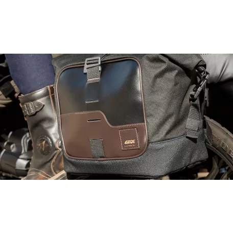 GIVI CRM106 – 13 literes oldaltáska retró és café racer motorokra 1db!