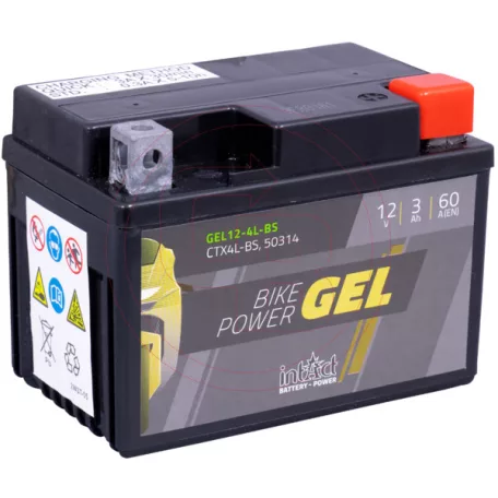 Akkumulátor IntAct GEL CTX4L 12V 3AH 60A(EN)