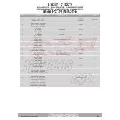 Plexi-szélvédő TARTÓ Honda PCX 125 (2018-2020) GIVI