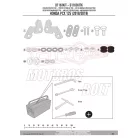 Plexi-szélvédő TARTÓ Honda PCX 125 (2018-2020) GIVI