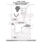 Plexi-szélvédő TARTÓ Honda PCX 125 (2018-2020) GIVI