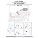 Plexi-szélvédő TARTÓ Honda PCX 125 (2018-2020) GIVI
