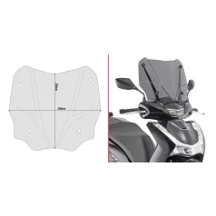   Plexi-szélvédő (tartó nélkül) HONDA SH 350 (2021-2024) / HONDA SH 125-150 (2020-2024) GIVI