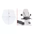 Plexi-szélvédő (tartó nélkül) HONDA SH 125-250 (20-25) / HONDA SH 350 (21-26) GIVI