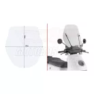 Plexi-szélvédő (tartó nélkül) HONDA SH 125-250 (20-24) / HONDA SH 350 (21-24) GIVI