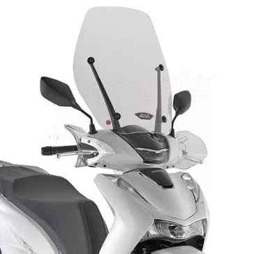   Plexi-szélvédő (tartó nélkül) HONDA SH 125-250 (20-25) / HONDA SH 350 (21-26) GIVI