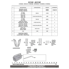   Rögzítő készlet GIVI szélvédőhöz HONDA Forza 750 (2025)