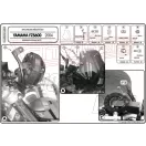 Plexi-szélvédő TARTÓ Yamaha FZ6N (04-06) GIVI