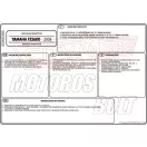 Plexi-szélvédő TARTÓ Yamaha FZ6N (04-06) GIVI