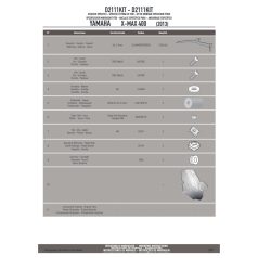   Plexi-szélvédő TARTÓ YAMAHA X-MAX 125-250 (14-17) / X-MAX 400 (13-16), MBK EVOLYS 125-250 (14-17), MBK SKYLINER 125-250 (14) GIVI