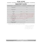 Plexi-szélvédő TARTÓ MBK Tryptik 125 (2014-2017) / YAMAHA TRICITY 125-155 (2014-2024) GIVI