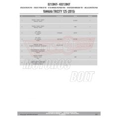   Plexi-szélvédő TARTÓ MBK Tryptik 125 (2014-2017) / YAMAHA TRICITY 125-155 (2014-2024) GIVI