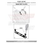 Plexi-szélvédő TARTÓ MBK Tryptik 125 (2014-2017) / YAMAHA TRICITY 125-155 (2014-2024) GIVI