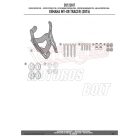 Plexi-szélvédő TARTÓ Yamaha MT-09 Tracer (2015-2017) GIVI