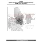 Plexi-szélvédő TARTÓ Yamaha MT-09 Tracer (2015-2017) GIVI