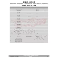 Plexi-szélvédő TARTÓ YAMAHA N-Max 125 (2015-2018) GIVI
