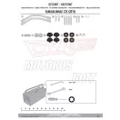 Plexi-szélvédő TARTÓ YAMAHA N-Max 125 (2015-2018) GIVI