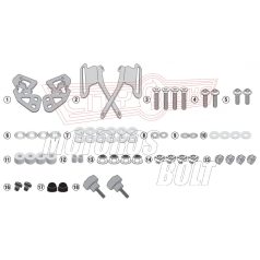   Plexi-szélvédő TARTÓ Yamaha Tracer 900 / Tracer 900 GT (2018-2019) GIVI