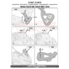 Plexi-szélvédő TARTÓ Yamaha Tracer 900 / Tracer 900 GT (2018-2019) GIVI