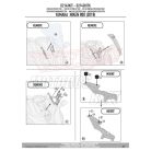 Plexi-szélvédő TARTÓ Yamaha Niken 900 (2019-2024) GIVI