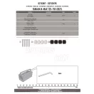 Plexi-szélvédő TARTÓ Yamaha N-Max 125-155 (21-24) GIVI
