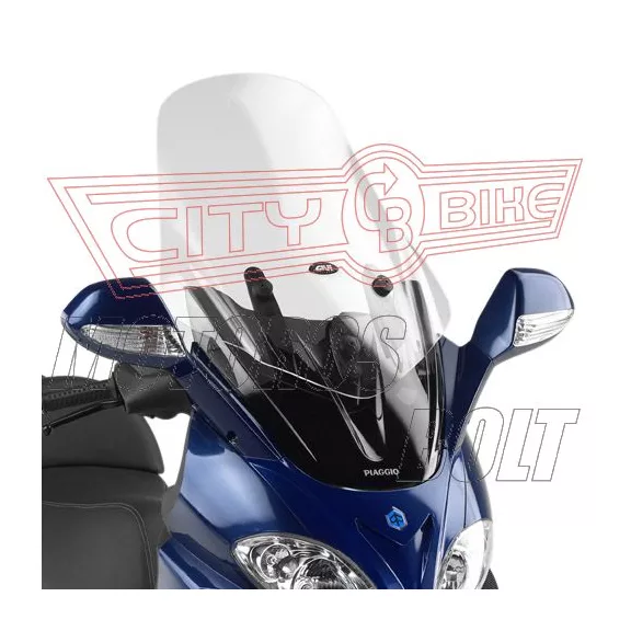 Plexi-szélvédő Piaggio X9 200-250-500 Evolution (03-08) GIVI Plexi-szélvédő Piaggio X9 200-250-500 Evolution (03-08) GIVI