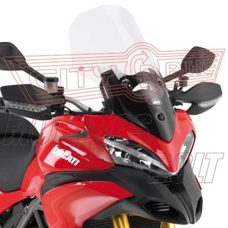 Plexi-szélvédő Ducati Multistrada 1200 (10-12) GIVI