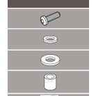 Plexi-szélvédő TARTÓ Suzuki DL 650 V-Strom L2-L3-L4-L5-L6 (11-16) GIVI